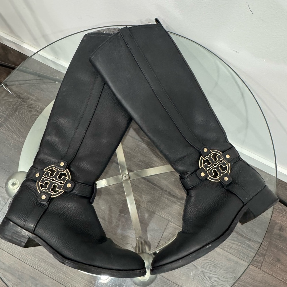 Tory Burch boots leather